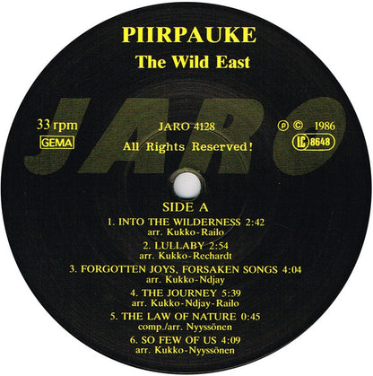 Piirpauke : The Wild East (LP, Album)