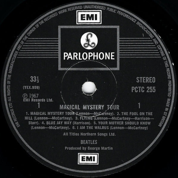 The Beatles : Magical Mystery Tour (LP, Comp, RE)