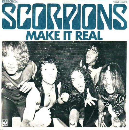 Scorpions : Make It Real (7", Single)