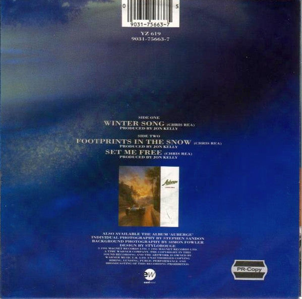 Chris Rea : Winter Song Three Track E.P. (7", Single, Sol)