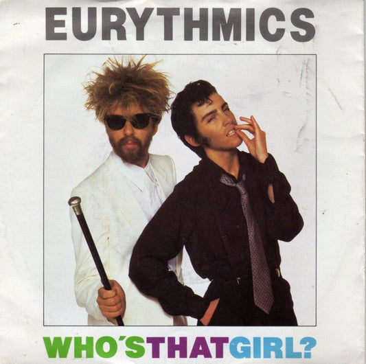 Eurythmics : Who's That Girl? (7", Single)