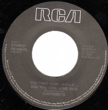 Eurythmics : Who's That Girl? (7", Single)