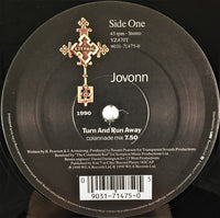 Jovonn : Turn And Run Away (12")