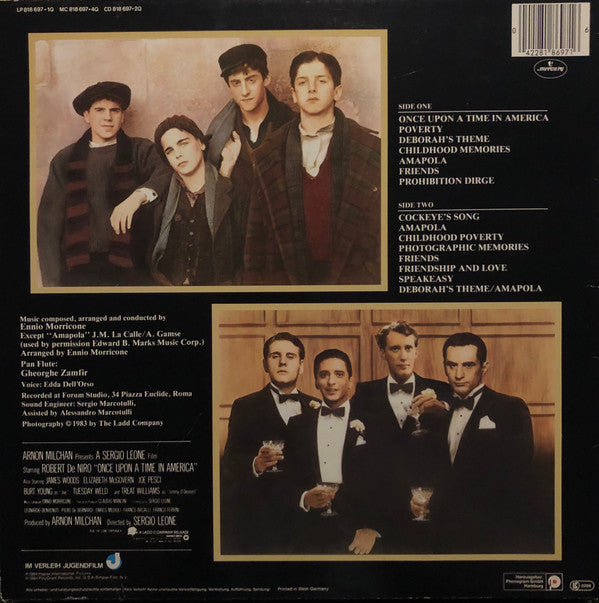 Ennio Morricone : Es War Einmal In Amerika (Original Motion Picture Soundtrack) (LP, Album)
