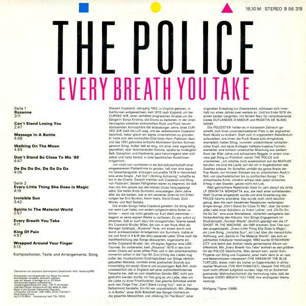 The Police : Every Breath You Take (The Singles) (LP, Comp)