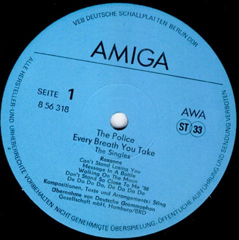 The Police : Every Breath You Take (The Singles) (LP, Comp)