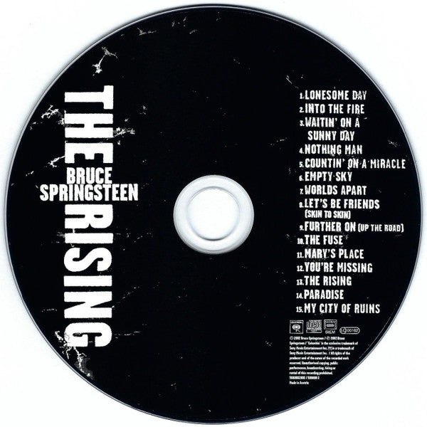 Bruce Springsteen : The Rising (CD, Album, CD-)