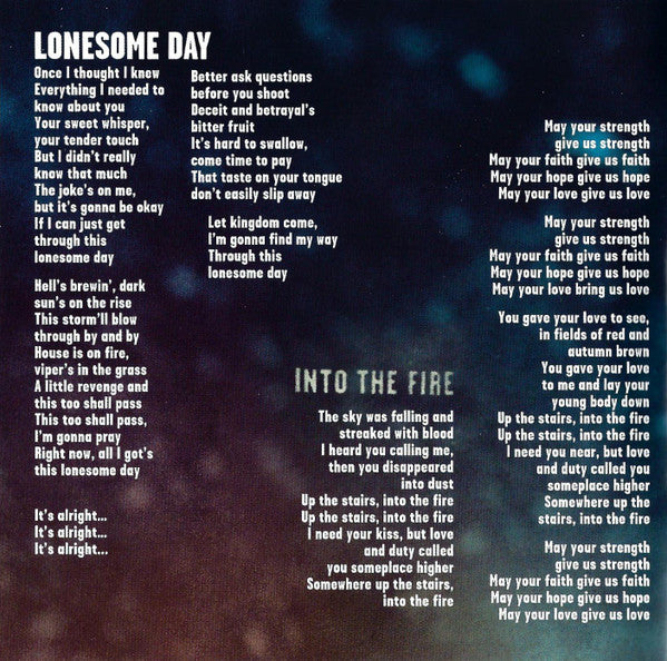 Bruce Springsteen : The Rising (CD, Album, CD-)