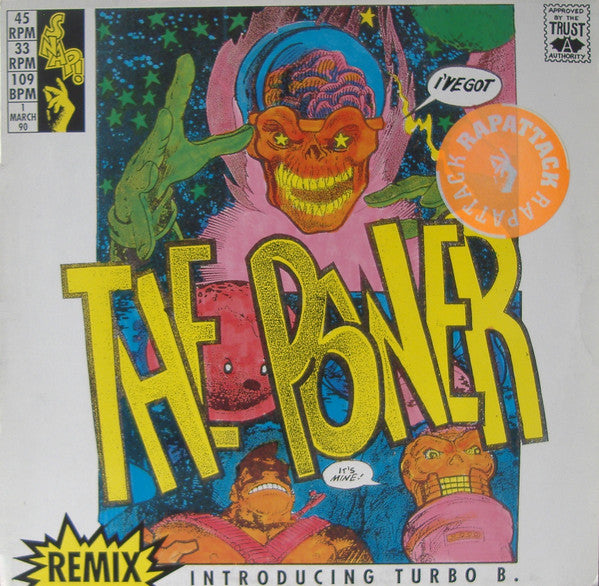 Snap! Introducing Turbo B. : The Power (Remix) (12", Maxi)
