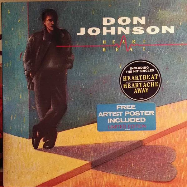 Don Johnson : Heartbeat (LP, Album, Ltd, Pos)