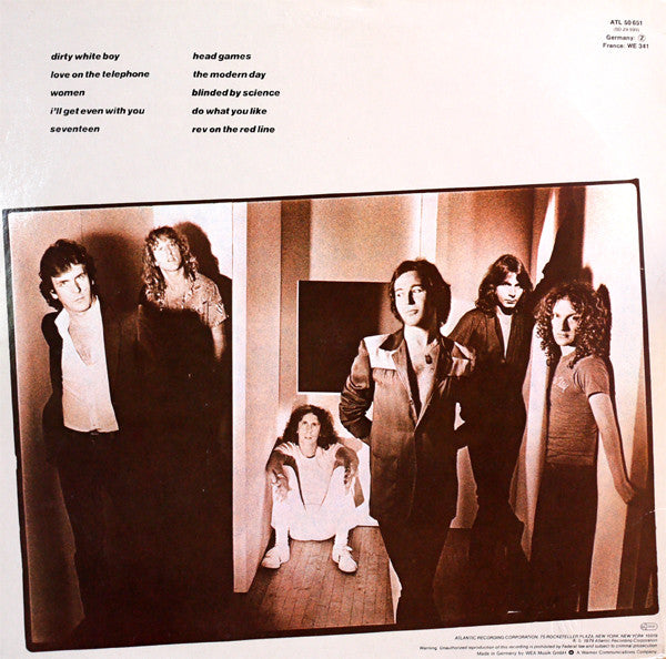 Foreigner : Head Games (LP, Album)