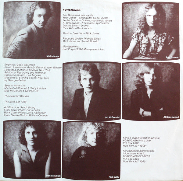 Foreigner : Head Games (LP, Album)