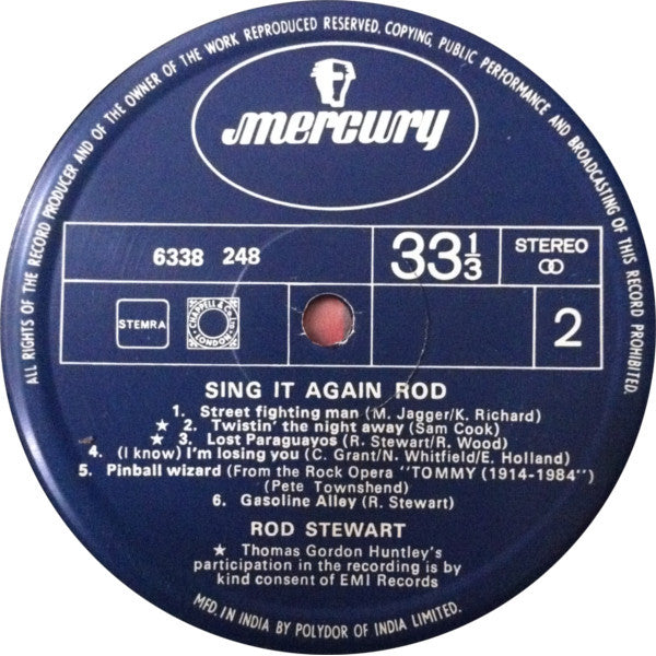 Rod Stewart : Sing It Again Rod (LP, Comp)