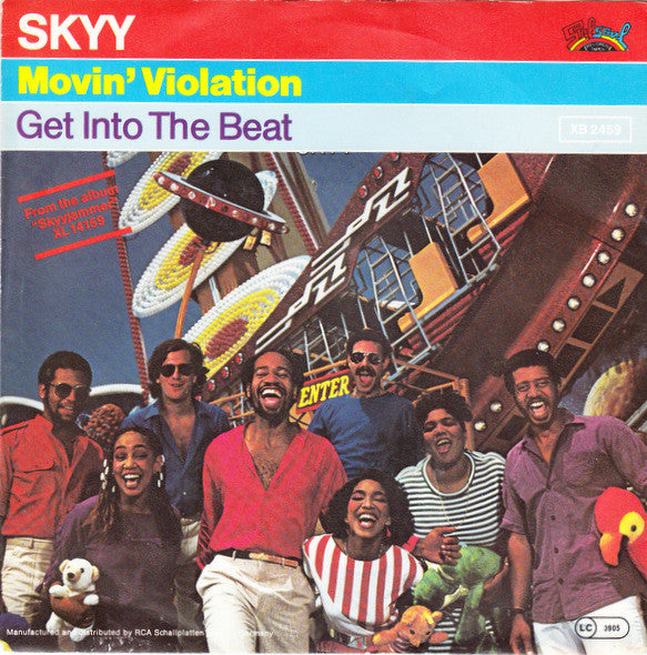 Skyy : Movin' Violation (7", Single)