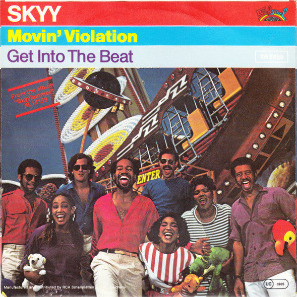 Skyy : Movin' Violation (7", Single)