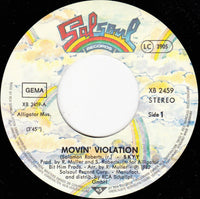 Skyy : Movin' Violation (7", Single)
