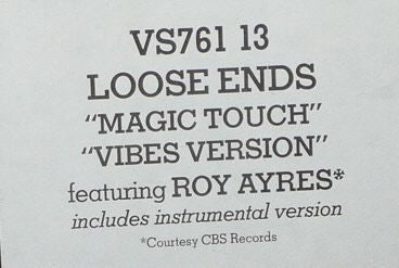 Loose Ends : Magic Touch (Vibes Version) (12", W/Lbl)