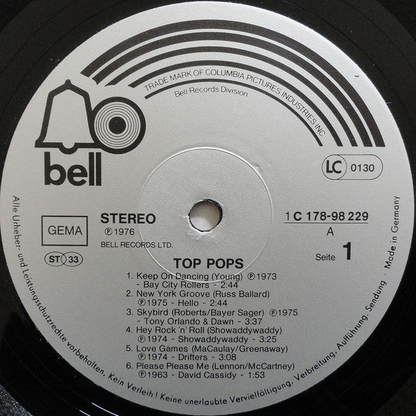 Various : Top Pops (2xLP, Comp)