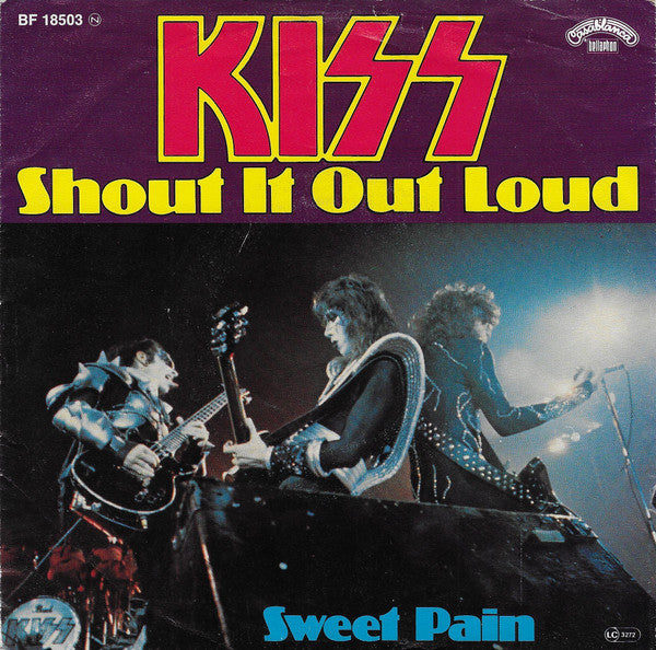 Kiss : Shout It Out Loud (7")