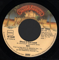 Kiss : Shout It Out Loud (7")