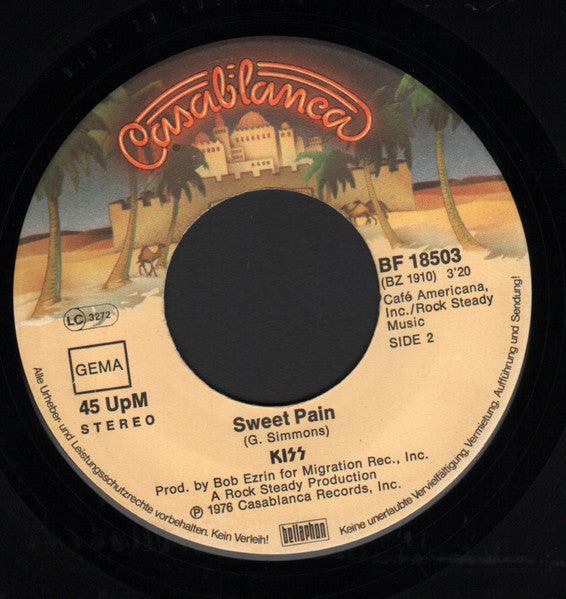 Kiss : Shout It Out Loud (7")