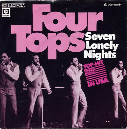Four Tops : Seven Lonely Nights (7", Single)