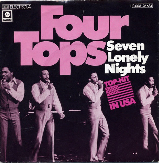 Four Tops : Seven Lonely Nights (7", Single)
