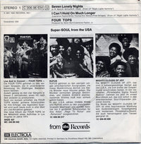 Four Tops : Seven Lonely Nights (7", Single)