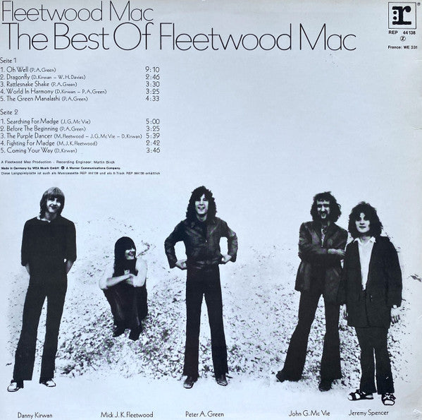 Fleetwood Mac : The Best Of Fleetwood Mac (LP, Comp, RE)