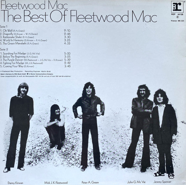 Fleetwood Mac : The Best Of Fleetwood Mac (LP, Comp, RE)