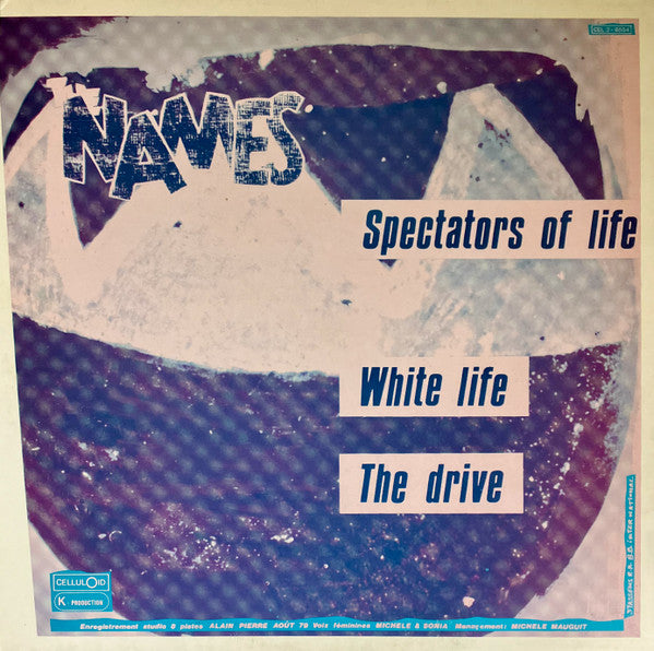 The Names : Spectators Of Life (12", Single)
