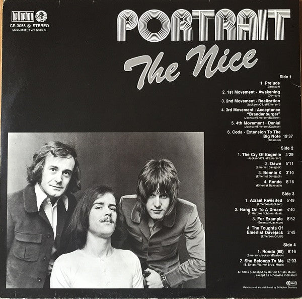 The Nice : Portrait (2xLP, Comp)