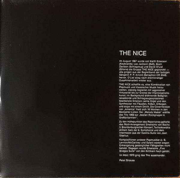 The Nice : Portrait (2xLP, Comp)