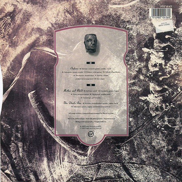 David Sylvian : Orpheus (12", Single)