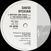 David Sylvian : Orpheus (12", Single)