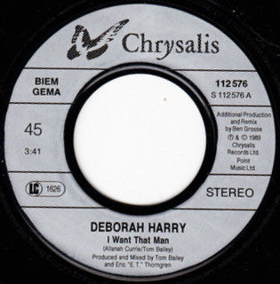 Deborah Harry : I Want That Man (7", Single)