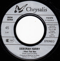 Deborah Harry : I Want That Man (7", Single)