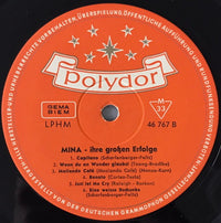 Mina (3) : Ihre Grossen Erfolge (LP, Comp, Mono)