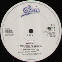 Wham! : The Edge Of Heaven (12", Single)