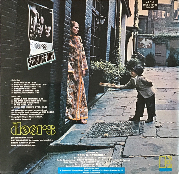 The Doors : Strange Days (LP, Album, RE)