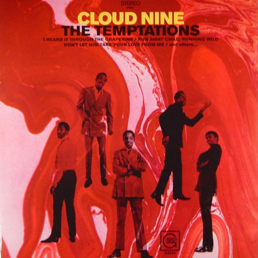 The Temptations : Cloud Nine (LP, Album, RE, RM, 180)
