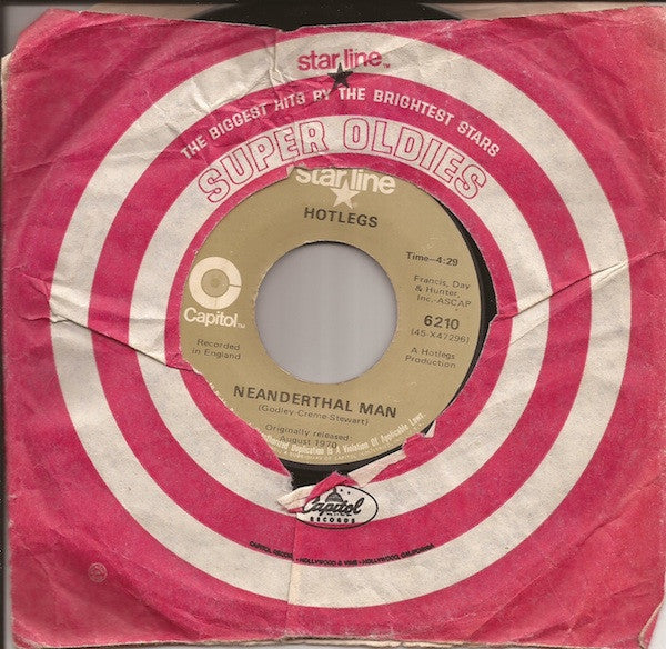 The Pipkins / Hotlegs : Gimme Dat Ding / Neanderthal Man (7", RE)