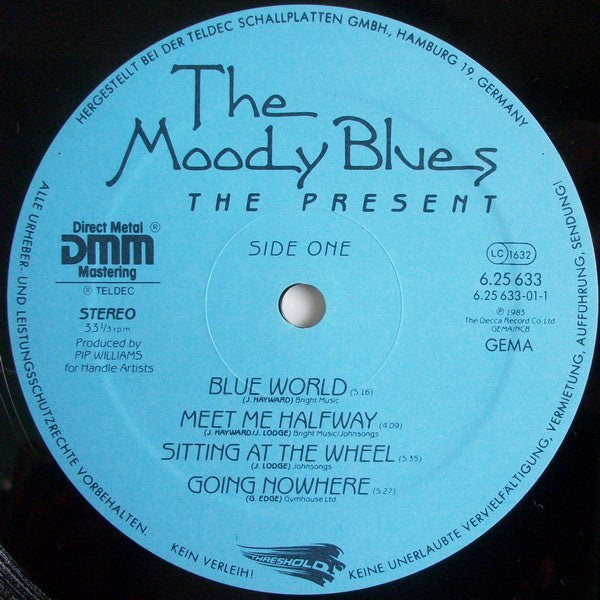The Moody Blues : The Present (LP, Album, Gat)