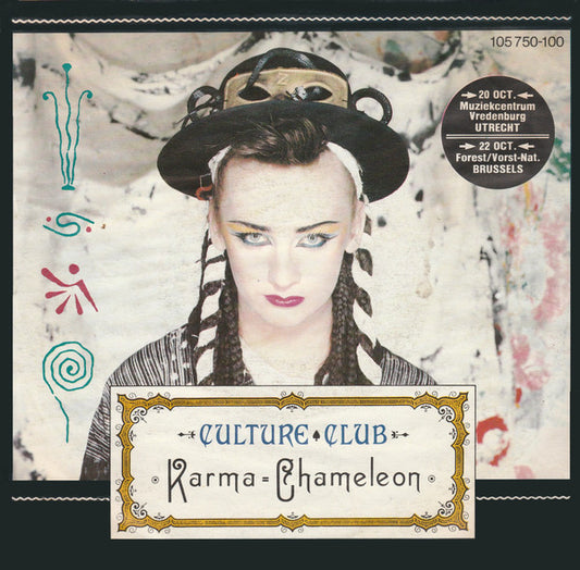 Culture Club : Karma Chameleon (7", Single)