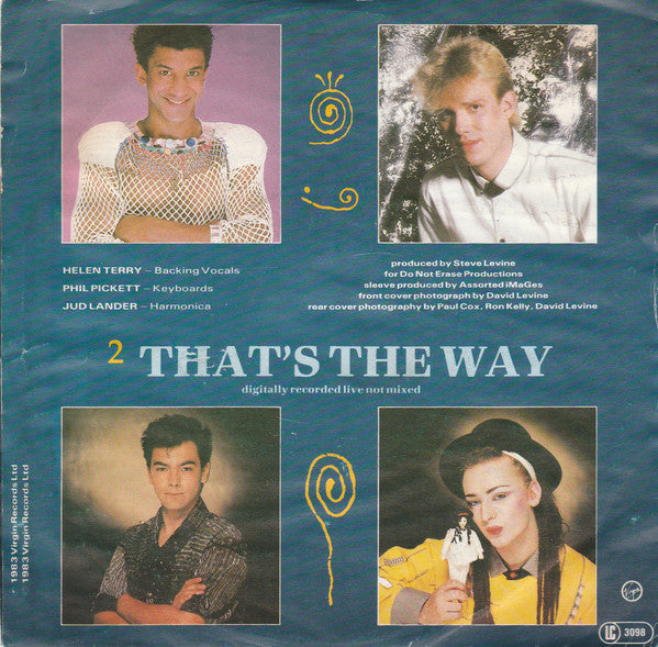 Culture Club : Karma Chameleon (7", Single)