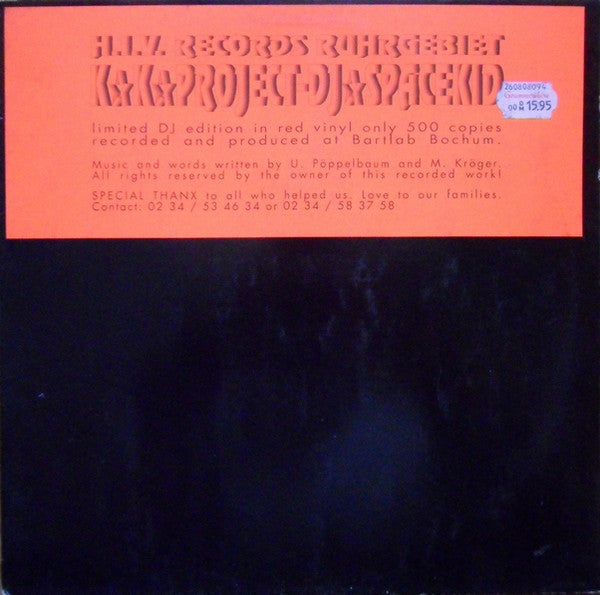 K.K. Project / Spacekid : Y'All Ready? / Atmosphere (12", Ltd, Red)
