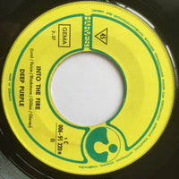 Deep Purple : Speed King (7", Single, Mono)