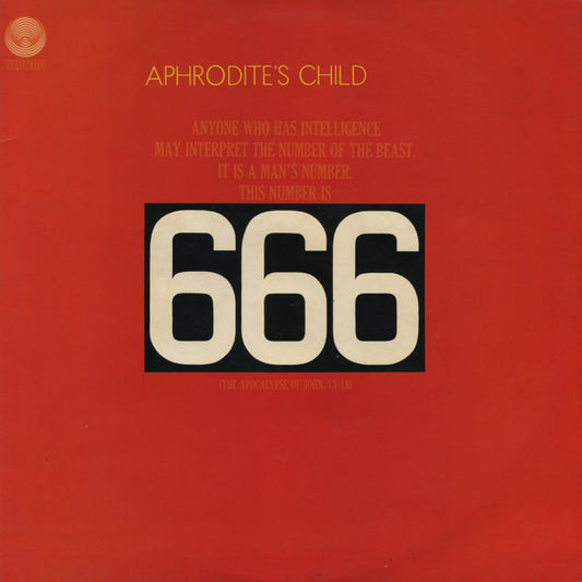 Aphrodite's Child : 666 (2xLP, Album, RP)