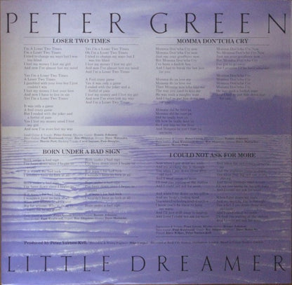 Peter Green (2) : Little Dreamer (LP, Album)