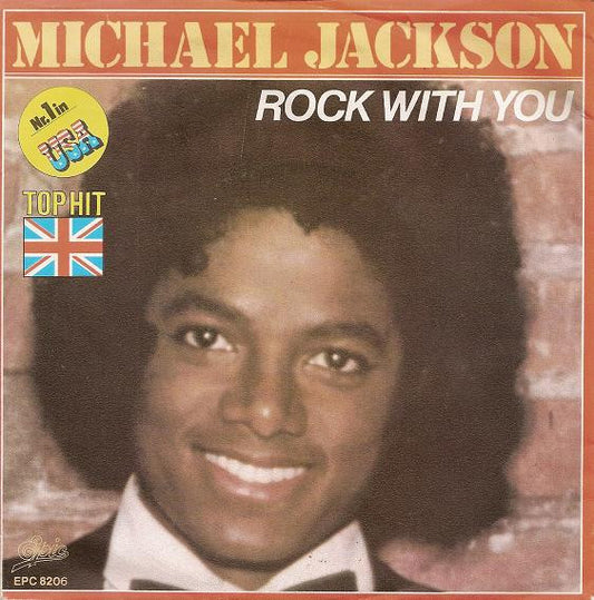 Michael Jackson : Rock With You (7", Single)